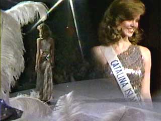 Miss USA 1983, Julie Hayek competes at Miss California USA 1982