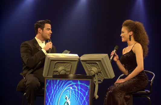 Lynnette and Carson Daly play Who Wants to be Miss USA?