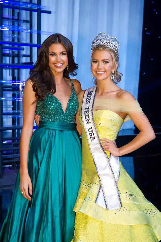 Katherine Haik-Miss Teen USA 2015 and Karlie Hay-Miss Teen USA 2016