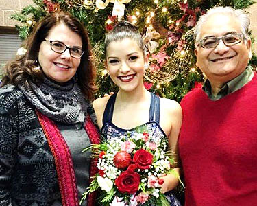 Miss Teen USA 2017 with her parents