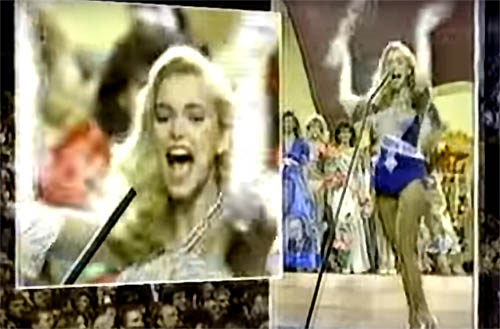 Miss Teen USA 1986, Allison Brown is the 52nd contestant at Miss USA 1987