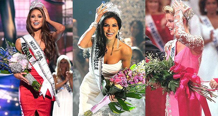 Nia Sanchez-Miss USA 2014, Rima Fakih-Miss USA 2010, Christy Fichtner-Miss USA 1986