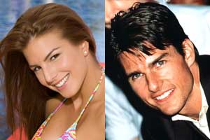 Miss Sweden 2009, Renate Cerljen / Tom Cruise