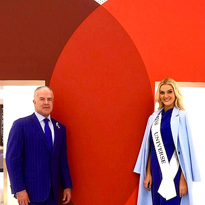 Raul Rocha Cantu and Victoria Kjaer Theilvig