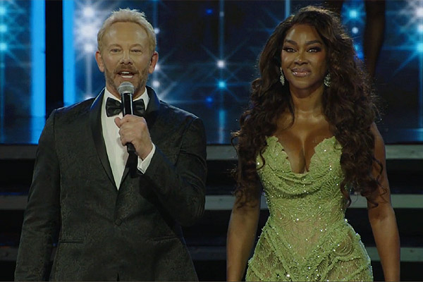 Hosts - Ian Ziering and Kenya Moore